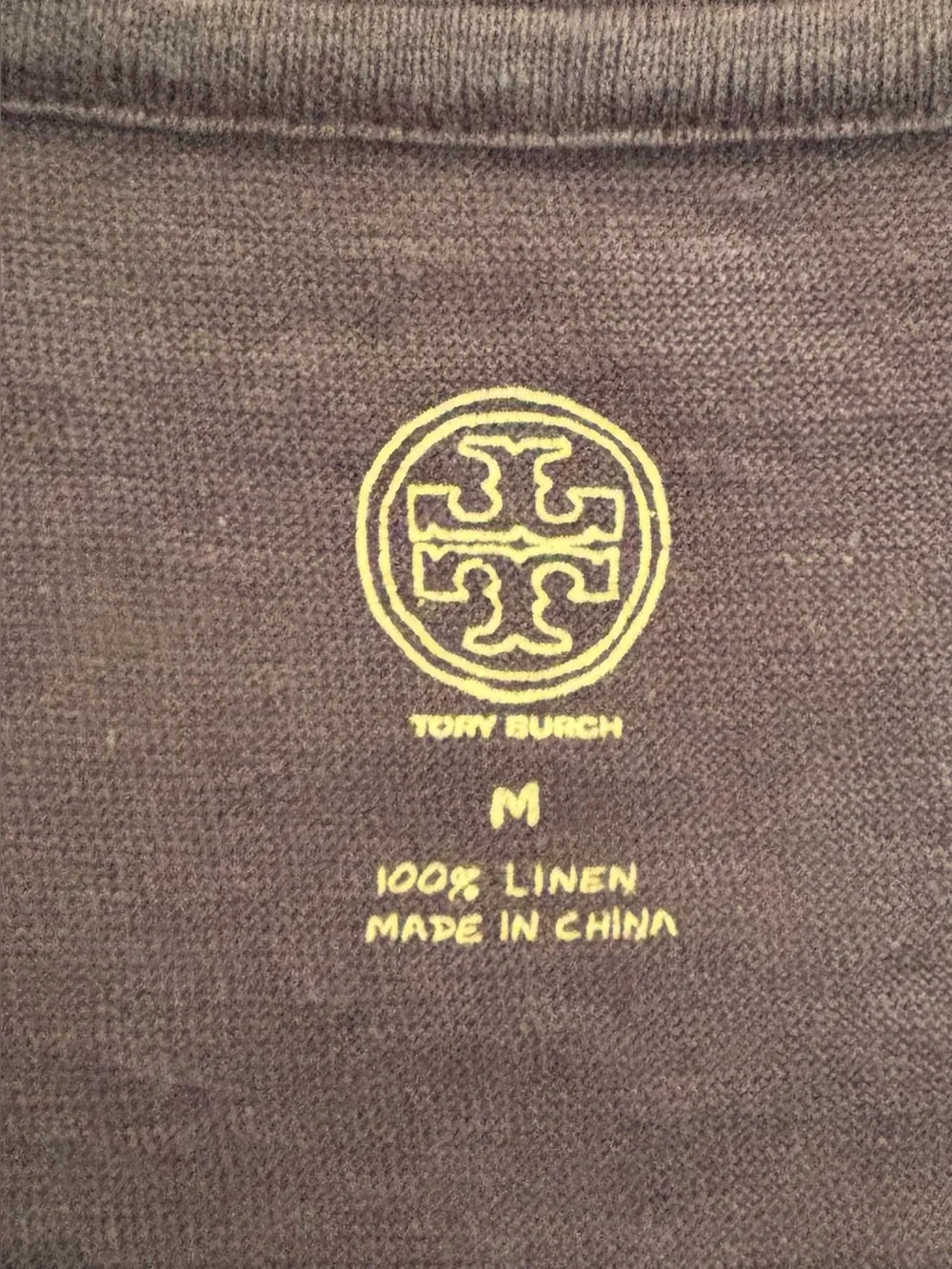 Tory Burch Mixed Media Top - Picture 2 of 2